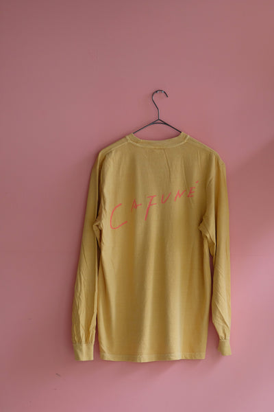 刺繍ロングスリーブTシャツ