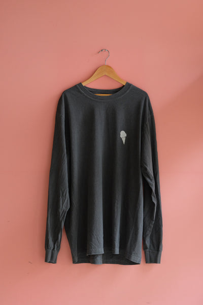 刺繍ロングスリーブTシャツ