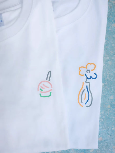 CAFUNEグラフィックTシャツ