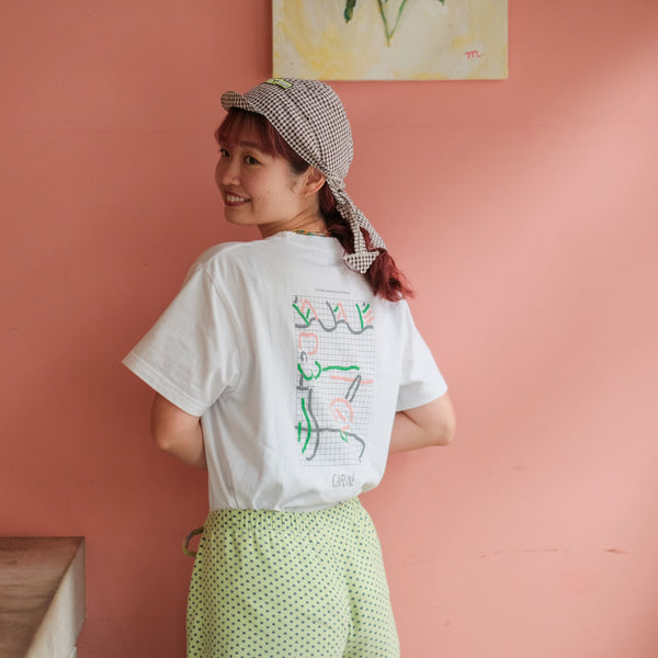 CAFUNEグラフィックTシャツ