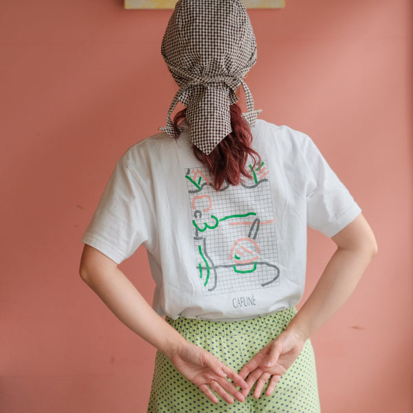 CAFUNEグラフィックTシャツ
